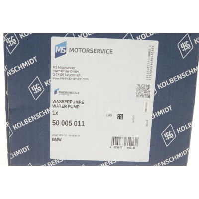 Помпа води BMW 1 (E81/E87)/3 (E46/E90)/5 (E60)/X1 (E84)/X3 (E83), N40/N42/N45/N46