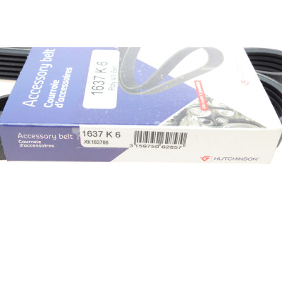 Ремінь генератора VW LT 2.8TDI 96KW/Ford Transit 2.0DI 00-14 (6PK1637)