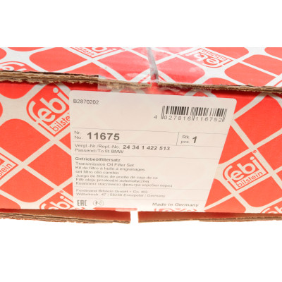 Фільтр АКПП BMW 3 (E36)/5 (E34/E39)/7 (E38) 2.0-3.0 i -03 (з кільцем і кріпленняними гвинтами)