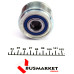 Шків колінвалу + шків генератора BMW 3 (E46)/5 (E39/E61) 99-10 (4PK+6PK) (в комплекті з болтом)