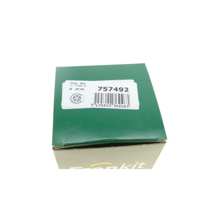Ремкомплект супорта (переднього) Ford Transit Connect/Fiat Doblo 10-(d=57mm)(Ate)(+1поршень/направл)