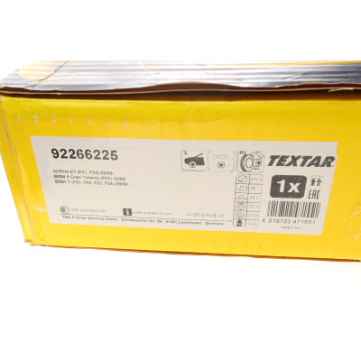 Диск гальмівний (передній) BMW 5 GT (F07)/7 (F01/F02/F03/F04) 4.4-6.0 09-17 (374x36) (L) PRO+