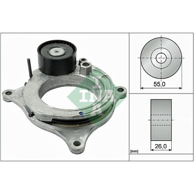 Натяжник ременя генератора BMW 3(F30/F80)/5 (G30/F90)/7 (G11/G12)/X5 (G05/F96) 15-, B38/B46/B48/B58
