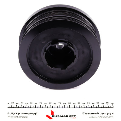 Шків колінвалу + шків генератора BMW 1/3/5/X3 2.0D 02- (4PK+6PK) (в комплекті з болтом)