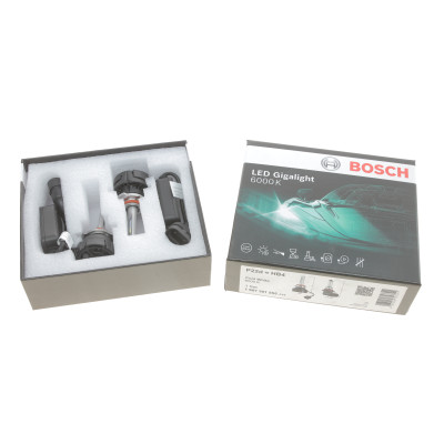 Автолампа HB4 12V 30W P22d Gigalight Twin LED (6000К)