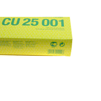 Фільтр салону BMW 1 (F20/F21) 11-/2 (F22/F23/F87) 14-/3 (F30/F31/F80) 11-18/4 (F32/F33/F36/F82) 13-