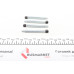 Планка супорта (заднього) прижимна (к-кт) MB E-class (W210) 96-03 (Ate) Планка супорта (заднього) прижимна (к-кт) MB E-class (W210) 96-03 (Ate)