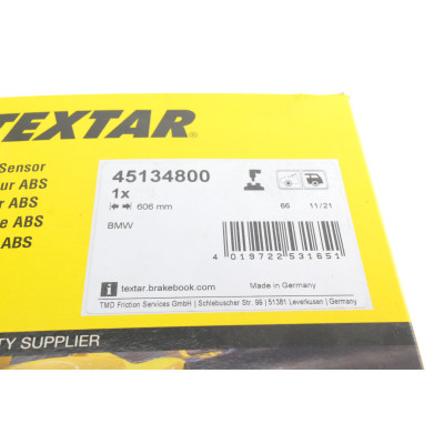 Датчик ABS (передній) BMW X1 (F48) 15- (L=606mm)