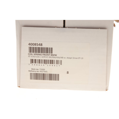 Пружина (передня) BMW X5 (E70) 06-13 N52/N57/N62 (для авто.з Adaptive Drive)