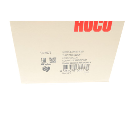 Заслонка дросельна Citroen C4/C5/Peugeot 207/308/5008 1.6 16V 08-17 (HÜCO)