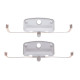 Планка супорта (переднього) прижимна (к-кт) BMW 7 (E65/E66/E67) 01-08 (Ate/Lucas)
