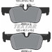 Колодки гальмівні (задні) BMW 2 (F44-46)/X1/i3 Hybrid 13- (Ate-Teves) Q+