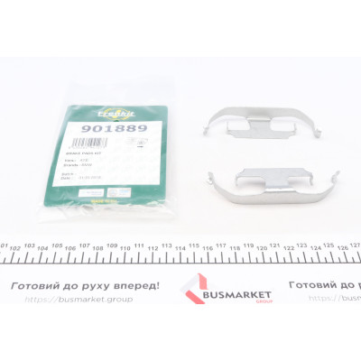 Планка супорта (заднього) прижимна (к-кт) BMW 3 (F30/F80) 3.5 i/d 11- (Ate)
