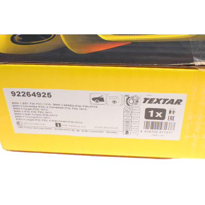 Диск гальмівний (передній) BMW 1 (F20/F21)/ 3 (F30/F31)/ 4 (F36) 11- (340x30) PRO+
