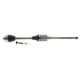 Піввісь (передня) BMW 5 (G30/F90) 16-23 (R) (37x27x873) B47/B48/B57/B58