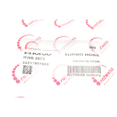 Патрубок інтеркулера BMW 1 (F20/F21) 11- N13