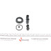 Ремкомплект супорта (переднього) BMW1 (F20/F21)/2 (F22/F23) 10- (d=40mm) (Bosch)