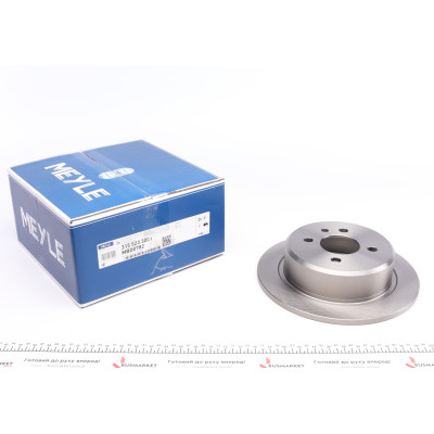 Диск гальмівний (задній) BMW 3 (E30) 82-94 (258x10)