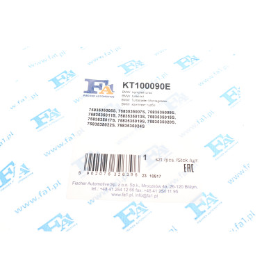 Комплект прокладок турбіни BMW X3 (E83) 05-08 M57 D30