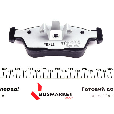 Колодки гальмівні (передні) BMW 3 (E90) 1.6-2.0 i 04-11