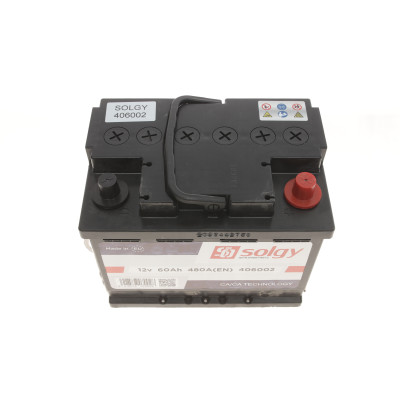 Акумуляторна батарея 60Ah/480A (242x175x190/+R)