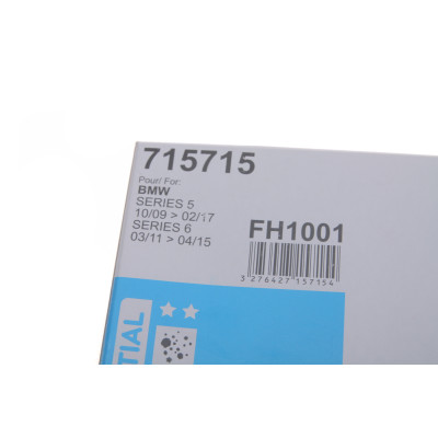 Фільтр салону BMW 5 (F10/F11/F07GT)/6 (F12/F13/F06GC) 10-18/7 (F01-F04) 08-15 (к-кт 2 шт.)