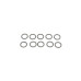Прокладка корпуса фільтра масляного BMW 3 (E46)/5 (E39)/7 (E38) 98-05  M57 D30 (к-кт)