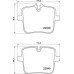 Колодки гальмівні (задні) BMW 5 (G30/F90)/7 (G11/G12)/8 (G15/F92)/X5 (G05)/X6 (G06)/X7 (G07) 17-