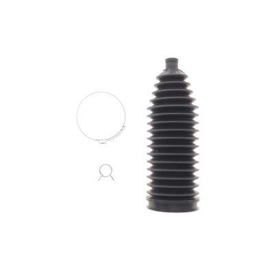 Пильник рейки рульової BMW X3 (G01/F97/G08)/X4 (G02/F98) 17- B46/B47/B48/B57/B58 Пильник рейки рульової BMW X3 (G01/F97/G08)/X4 (G02/F98) 17- B46/B47/B48/B57/B58