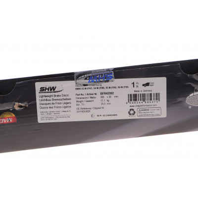 Диск гальмівний (передній) BMW X3 M (G01)/X5 M (G05) 19- (395х36) (R) (перф.) Диск гальмівний (передній) BMW X3 M (G01)/X5 M (G05) 19- (395х36) (R) (перф.)