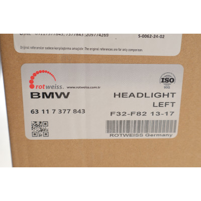 Фара (L) BMW 4 (F32/F82) 13-20 (Bi-Xenon)