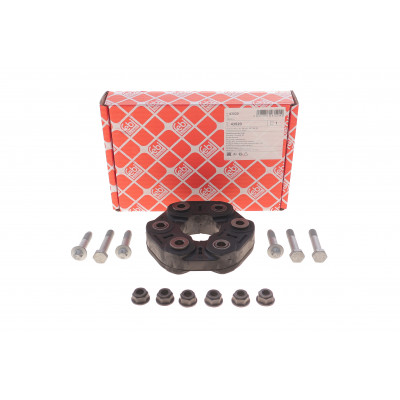 Муфта кардана еластична BMW 1 (E81/82/87/88) 3 (E90/91) 5 (F10/F11) X1 (E84) X3 (F25) 04-11 (ззаду) Муфта кардана еластична BMW 1 (E81/82/87/88) 3 (E90/91) 5 (F10/F11) X1 (E84) X3 (F25) 04-11 (ззаду)