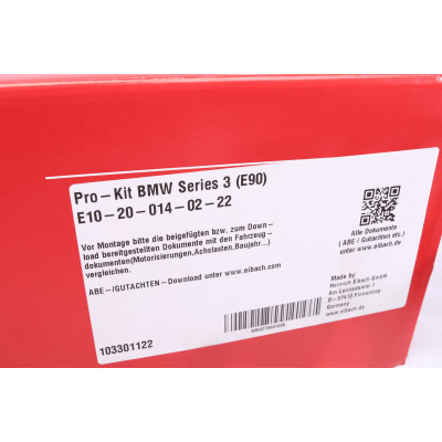 Комплект пружин (Pro-Kit) BMW 3 (E90) 04-11 (4 шт.) Комплект пружин (Pro-Kit) BMW 3 (E90) 04-11 (4 шт.)