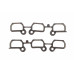 Прокладка колектора впускного BMW 3 (E36)/5 (E60/E39)/7 (E38/E65) M54/52 2.0i-3.0i 92-10
