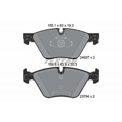 Колодки гальмівні (передні) BMW 5 (F10/F11) 09- (Teves) EPAD N20/N47/N52/N53 (знято з вир-ва) Колодки гальмівні (передні) BMW 5 (F10/F11) 09- (Teves) EPAD N20/N47/N52/N53 (знято з вир-ва)