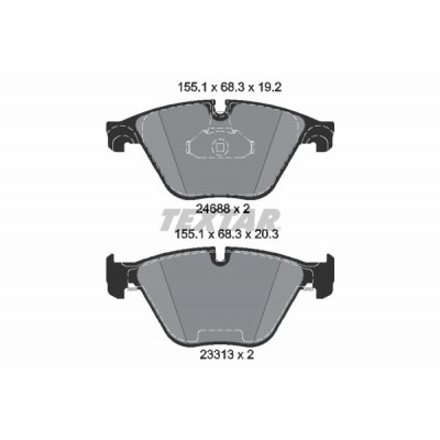 Колодки гальмівні (передні) BMW 5 (F10,F11)/6 (F06,F12,F13) 09- (Teves) EPAD (знятий з пр-ва) Колодки гальмівні (передні) BMW 5 (F10,F11)/6 (F06,F12,F13) 09- (Teves) EPAD (знятий з пр-ва)