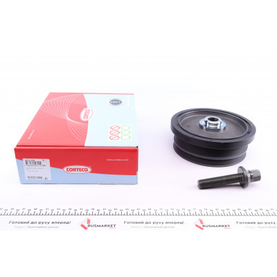 Шків колінвалу BMW 1/3/5/X3 2.0D 02- (4PK+6PK) Шків колінвалу BMW 1/3/5/X3 2.0D 02- (4PK+6PK)